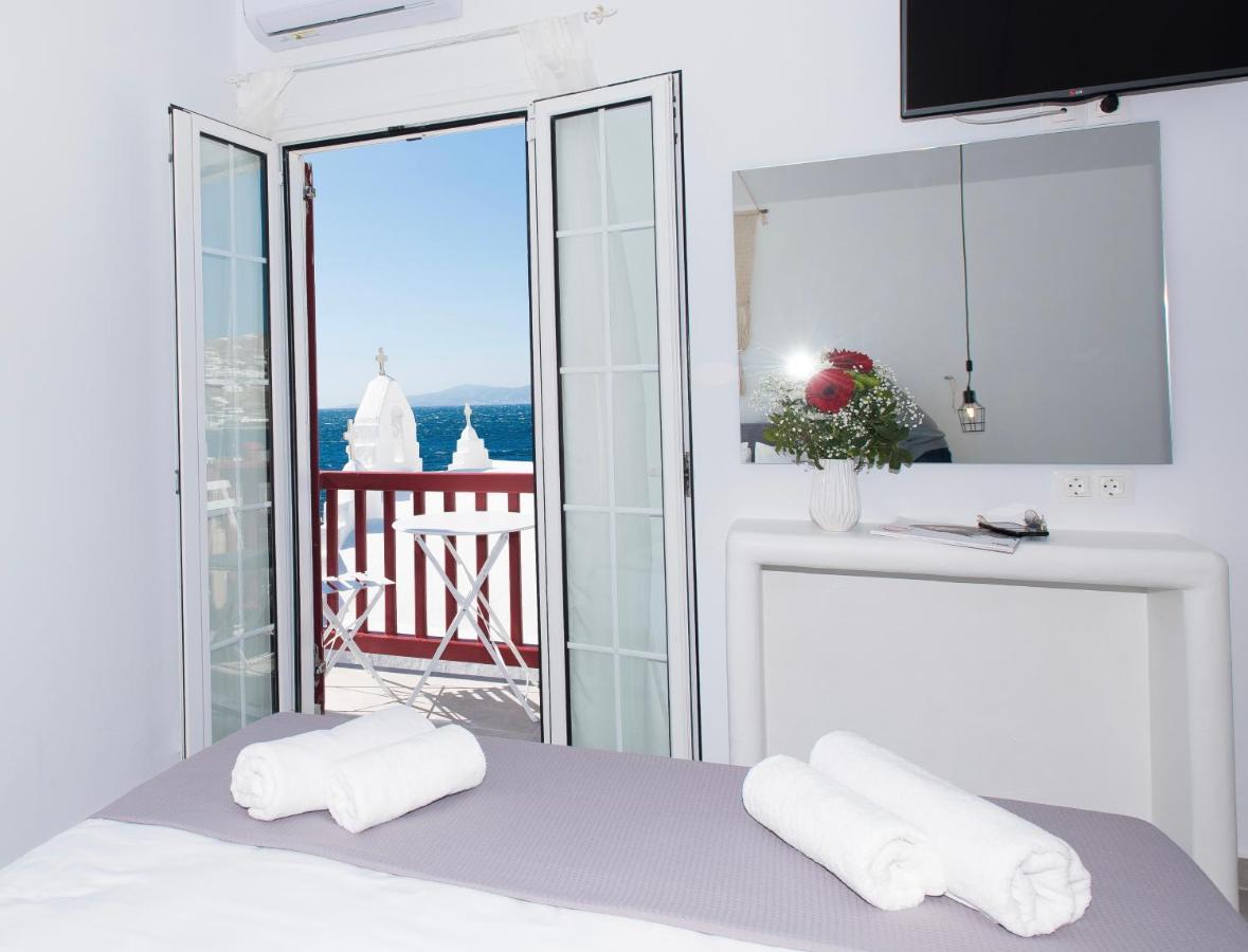 Myconian Little Venice Elite Suites With Sea View Mykonos Town Eksteriør bilde