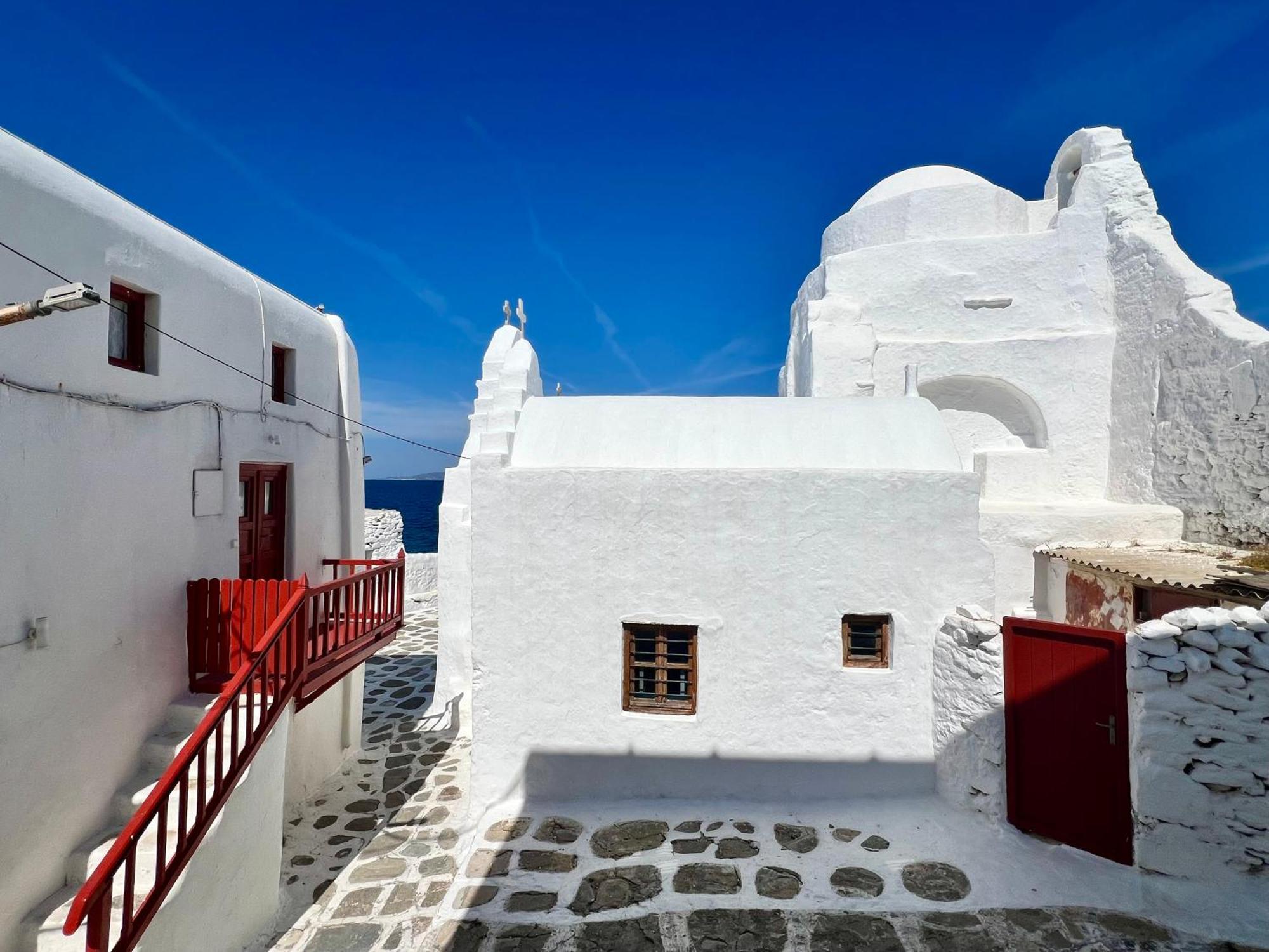 Myconian Little Venice Elite Suites With Sea View Mykonos Town Eksteriør bilde