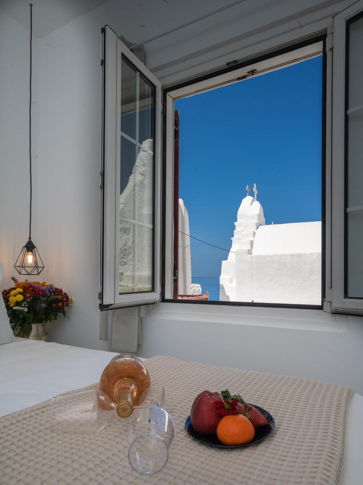 Myconian Little Venice Elite Suites With Sea View Mykonos Town Eksteriør bilde